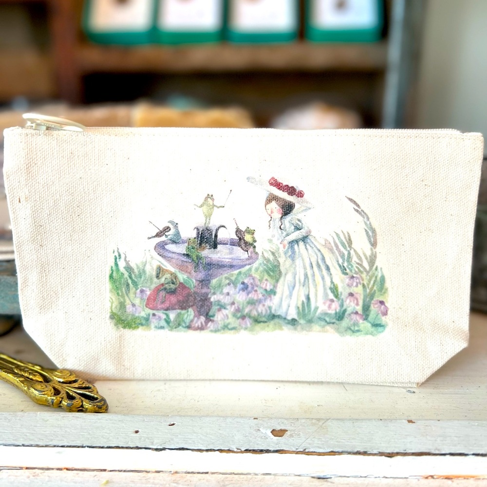 Whimsical makeup bag